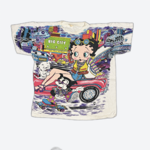 Vintage 90s Betty Boop Big City AOP T-Shirt